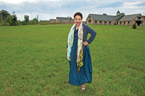 DOWN TO EARTH: Sheila Johnson created a business empire but remains humble. "She doesn't flaunt who she is," one associate says.
