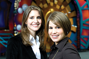 Alana (left) and Nicole Feld will co-produce the 140th edition of the circus later this year.