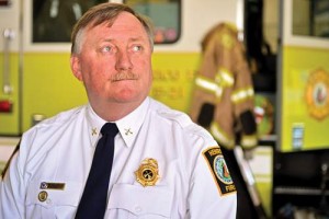 Gary Samuels, battalion chief of EMS for the Henrico County Division of Fire, says mental health calls have been steadily climbing since 2009.